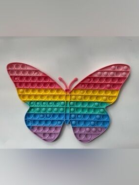Brand new Extra Large Butterfly Pop It Fidget Toy Rainbow Sensory Toy $40